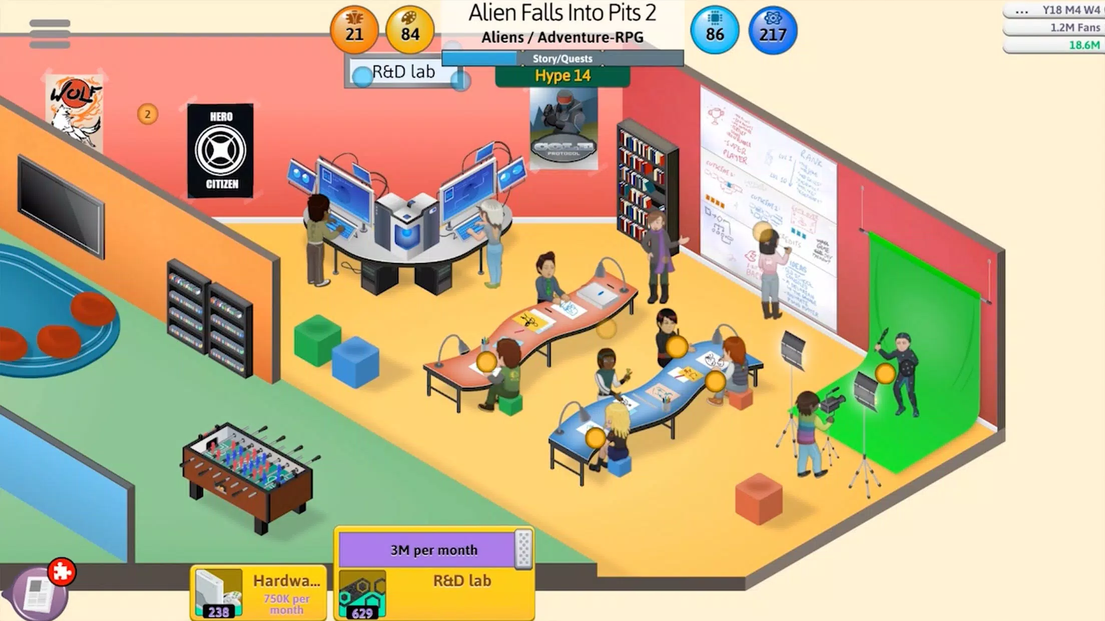 Game Dev Tycoon NETFLIX Ảnh chụp màn hình 2