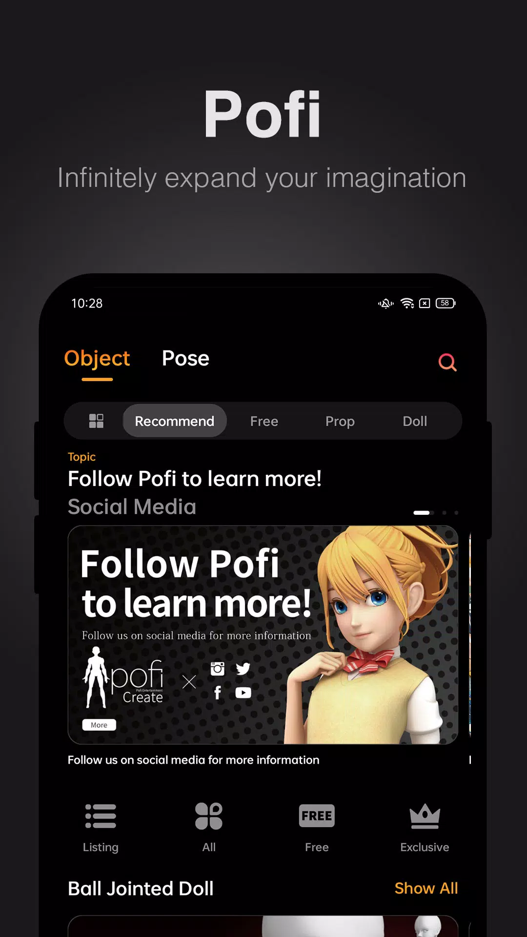 Pofi Create Tangkapan skrin 0