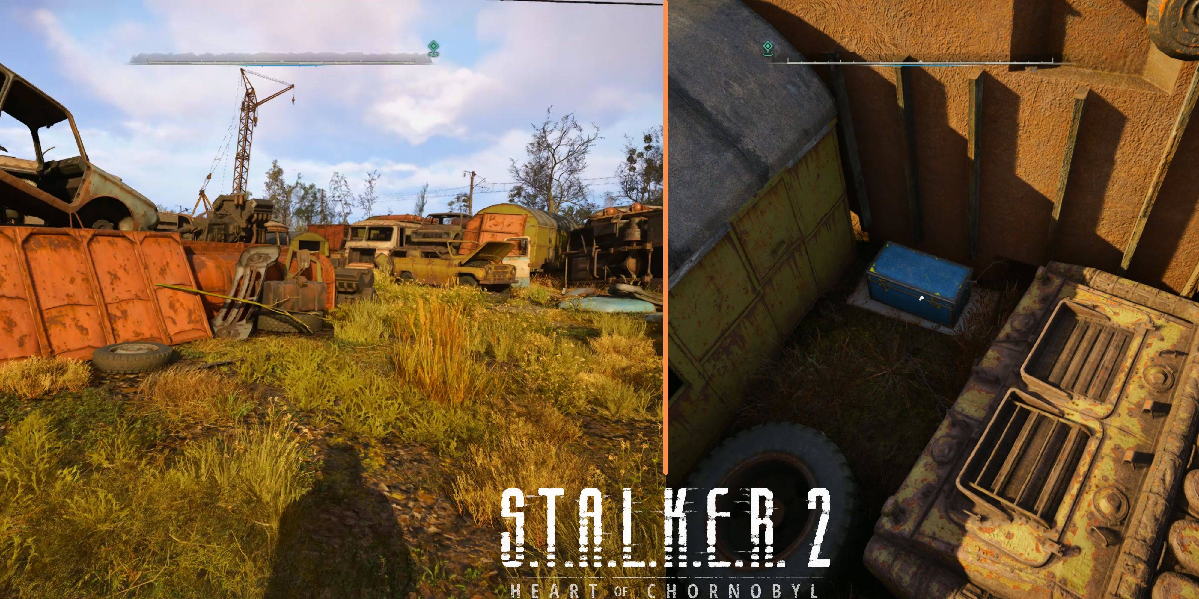 Stalker 2: How to Get Journalist Stash In Garbage\'s Car Maze