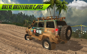 Offroad Jeep Driving Simulator スクリーンショット 1