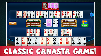 Canasta Plus Offline Card Game স্ক্রিনশট 0