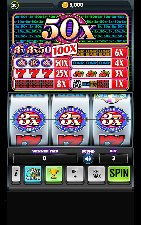 Diamond Triple - Vegas Slots Machines Capture d'écran 1