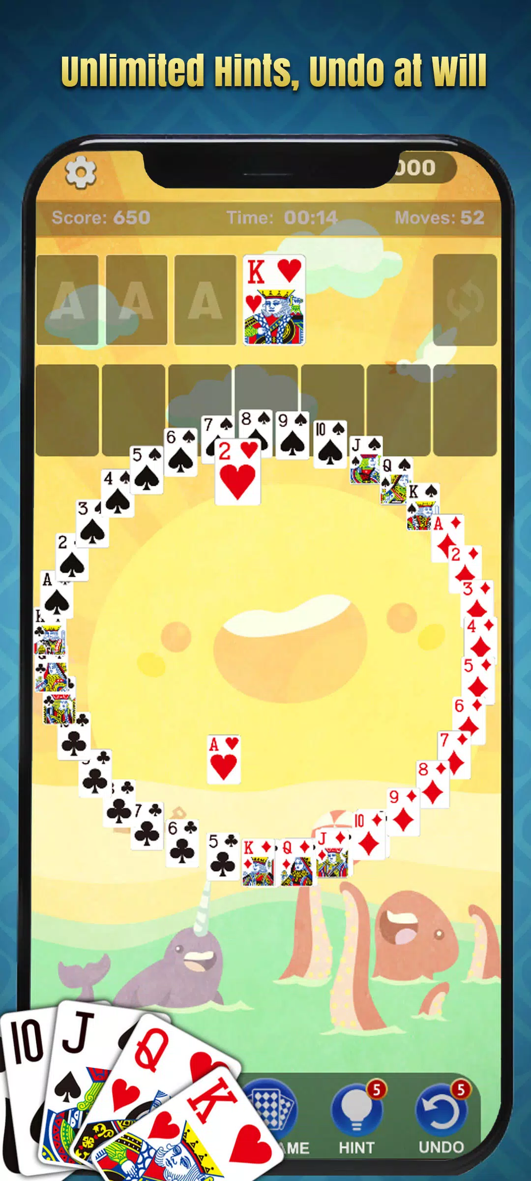 Solitaire Go: Klondike スクリーンショット 2