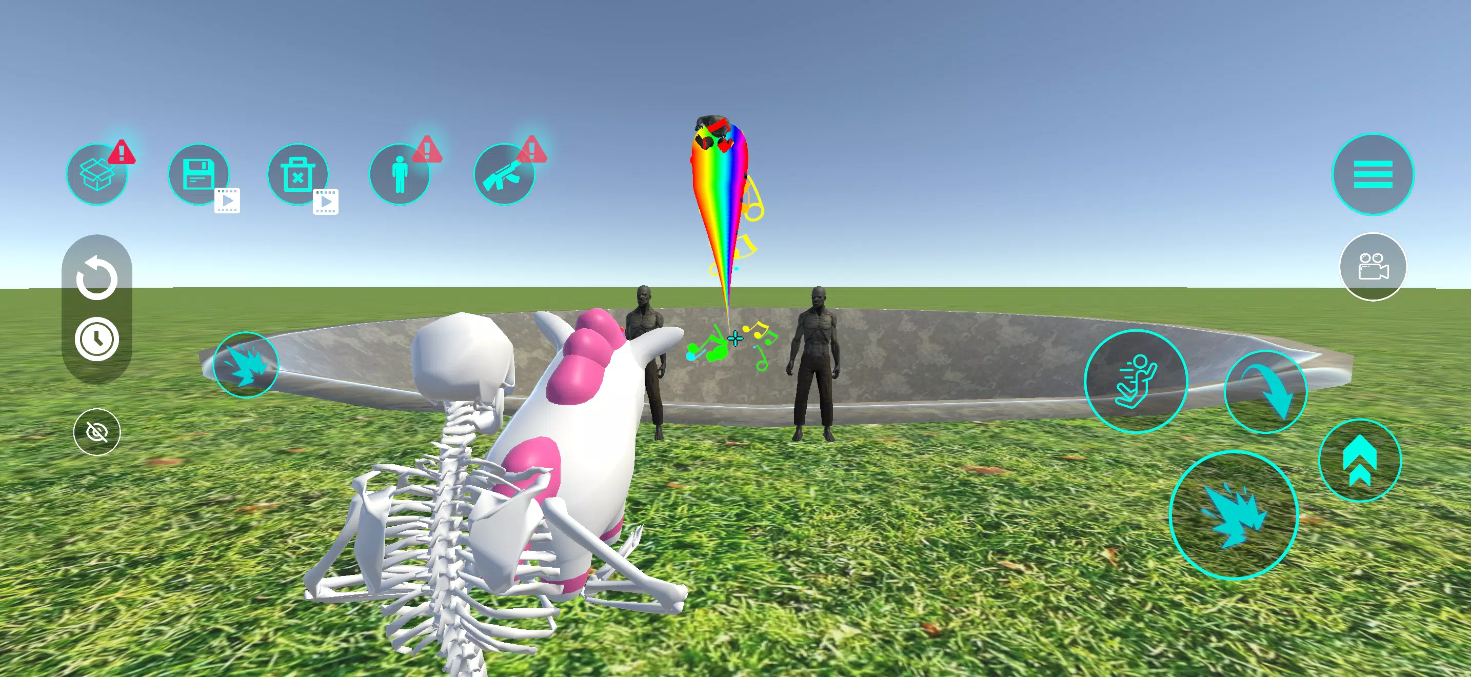 Ragdoll Sandbox 3D Captura de pantalla 2