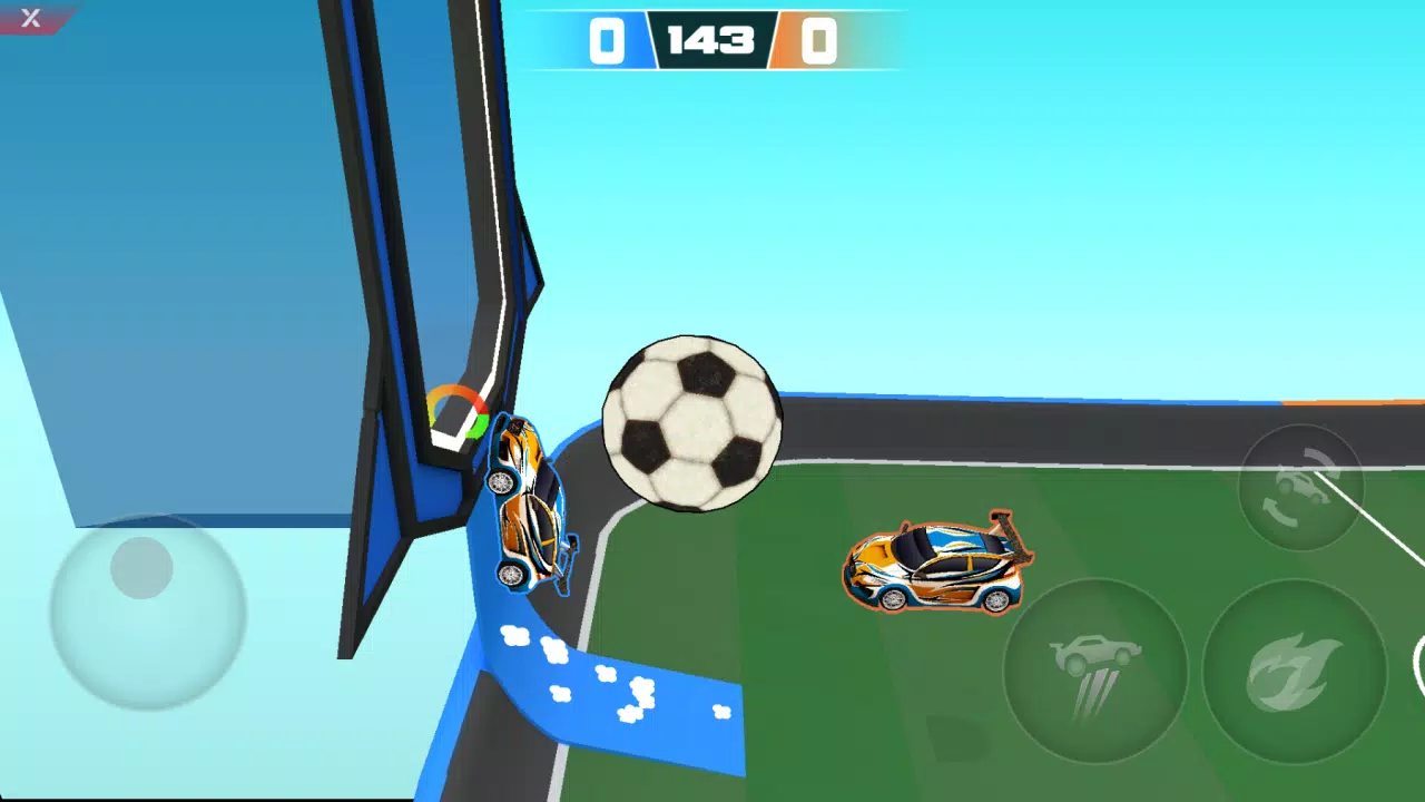 ROCKET CARS SOCCER ဖန်သားပြင်ဓာတ်ပုံ 1