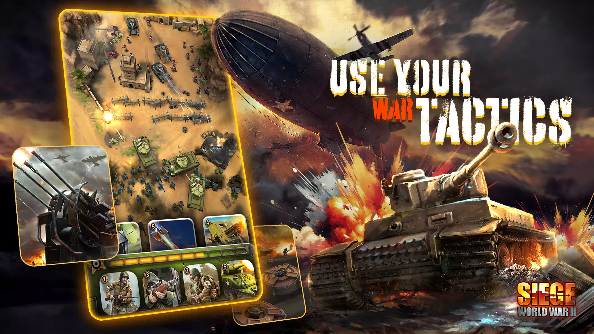 SIEGE: World War II Tangkapan skrin 1