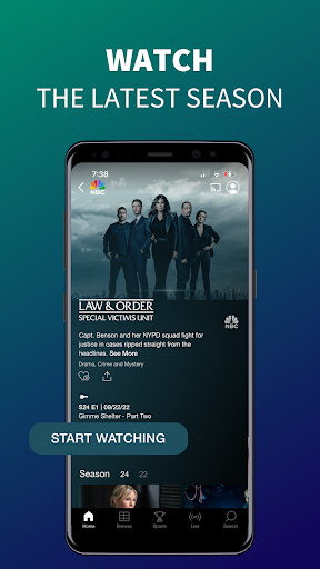 The NBC App - Stream TV Shows Capture d'écran 2