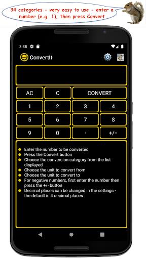 ConvertIt - Unit Converter Tangkapan skrin 0