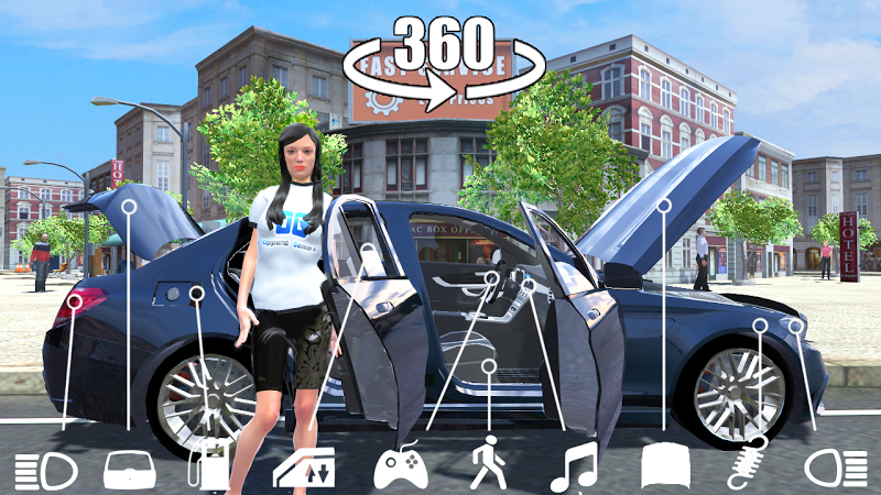 Car Simulator C63 স্ক্রিনশট 0