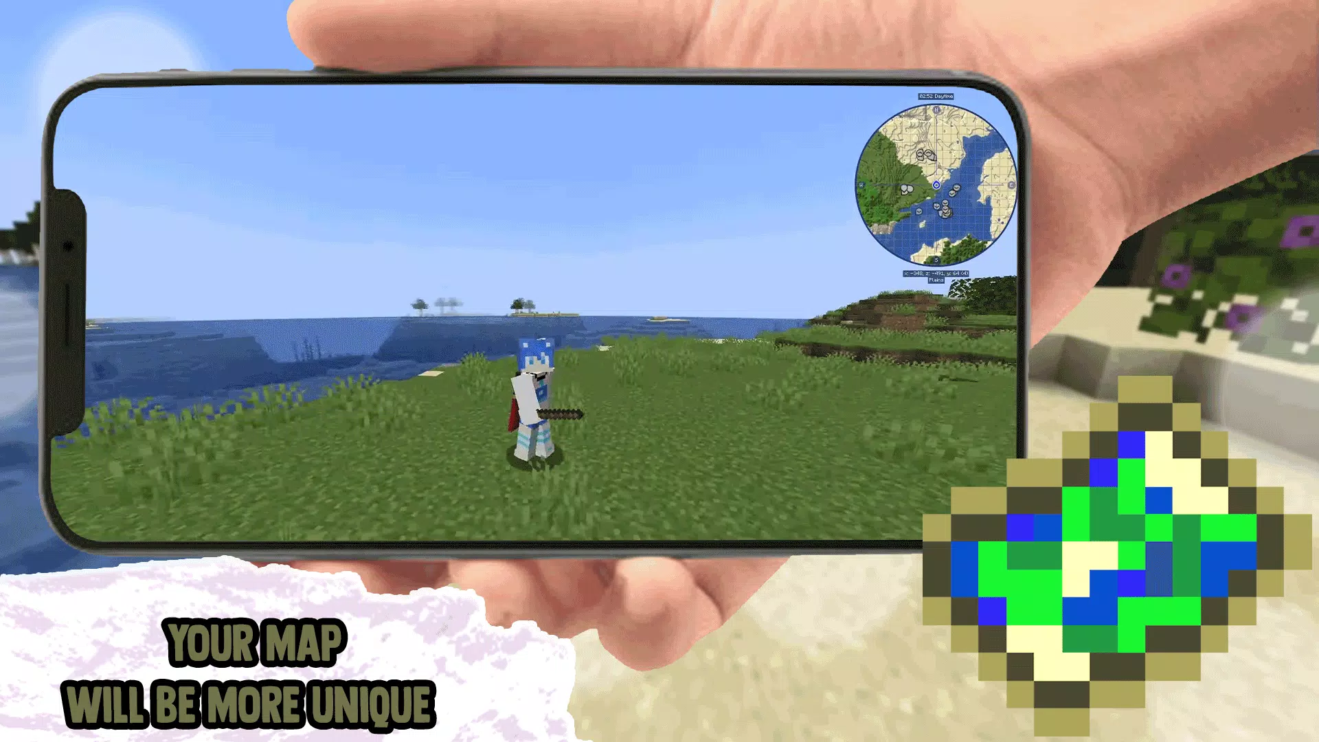 Minimap Mod Addons for MCPE Capture d'écran 2