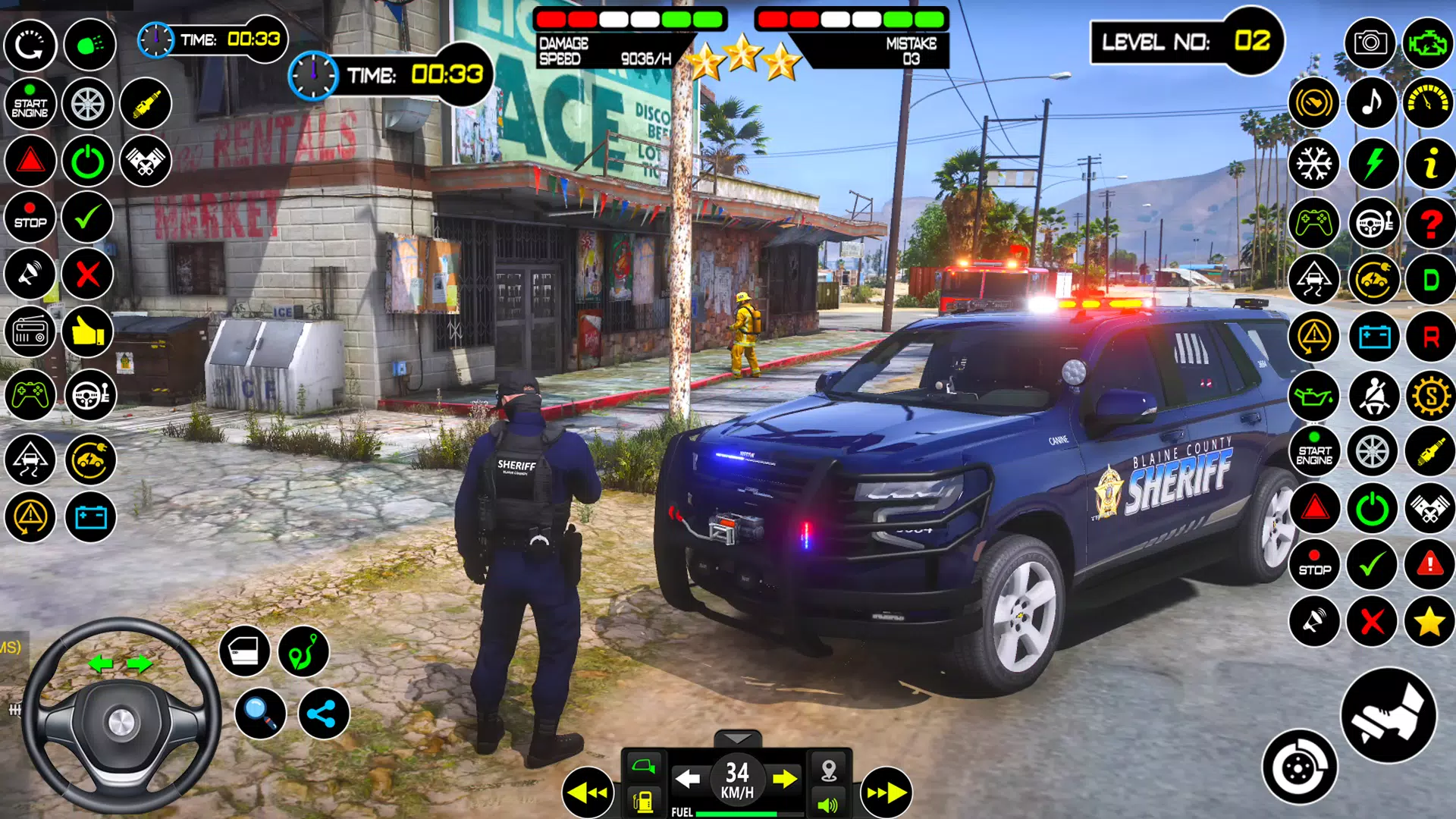 Car Chase Games: Police Games Capture d'écran 3