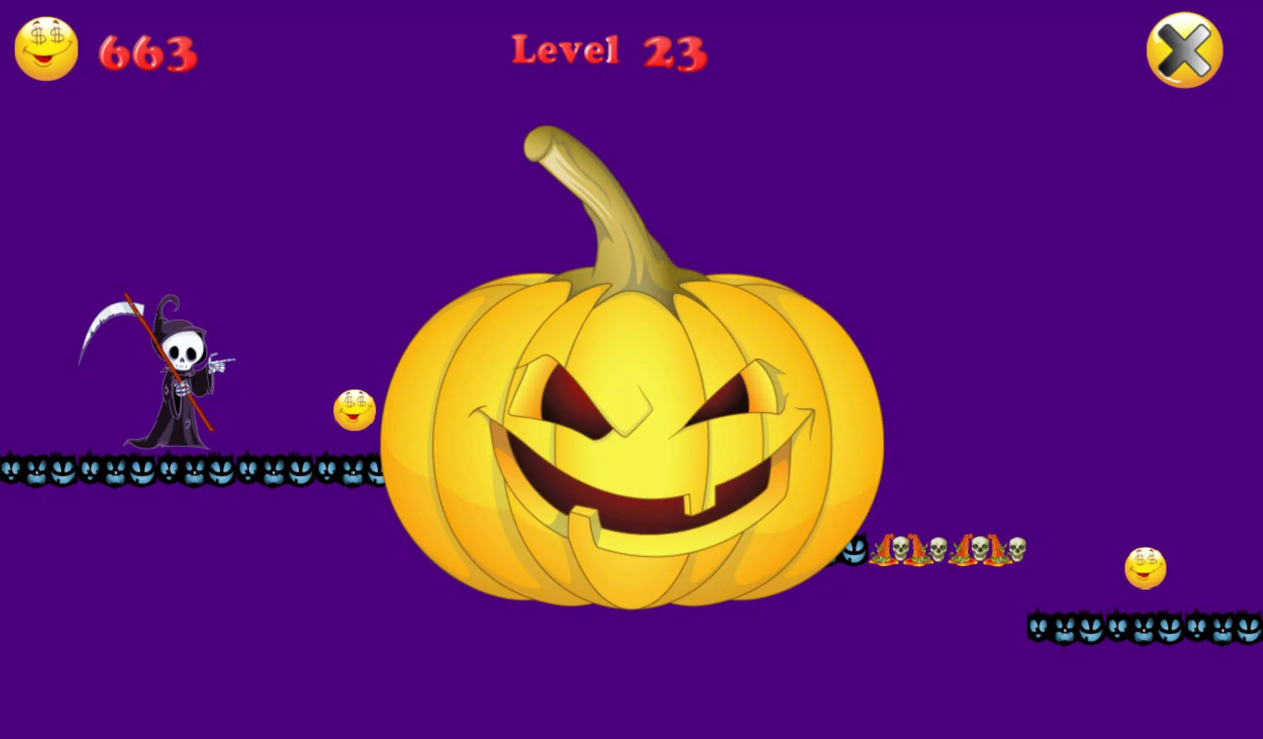 Halloween Pumpkin Adventure Screenshot 1