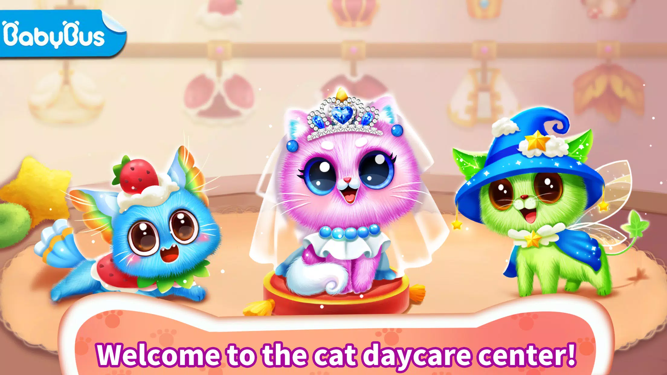 Little Panda: Baby Cat Daycare Ảnh chụp màn hình 0