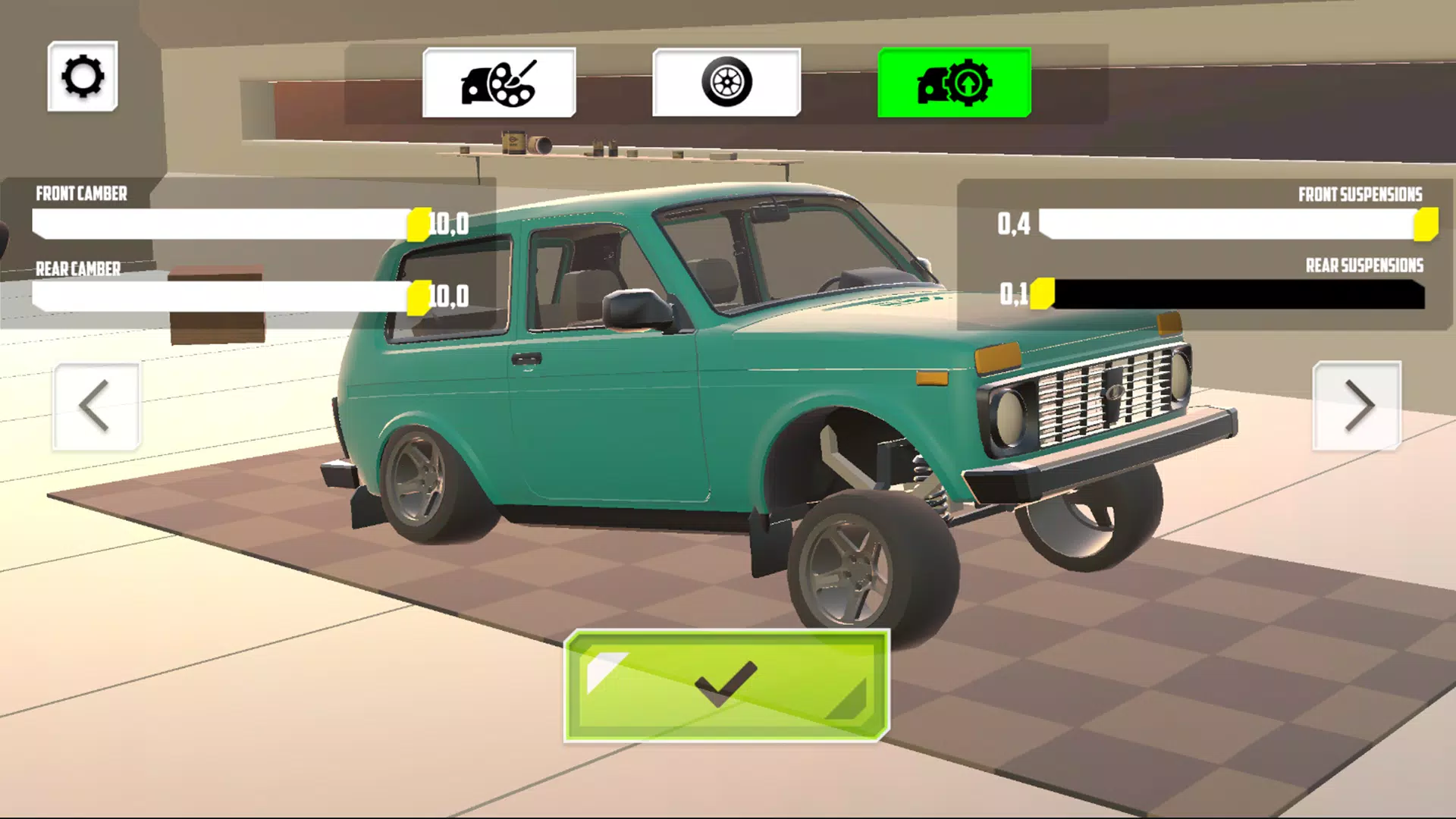 VAZ Russia Car Crash Simulator स्क्रीनशॉट 0