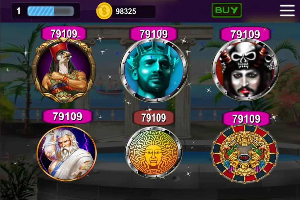 Olympus Slots - Zeus Golden Slot Machine Captura de pantalla 1