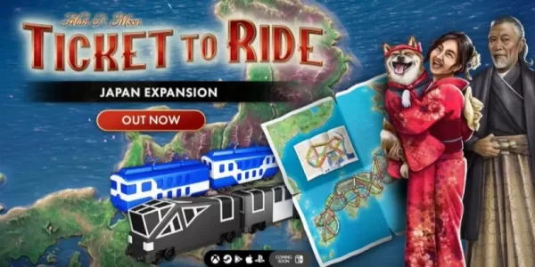 Ticket to Ride lo lleva a Japón en su última actualización