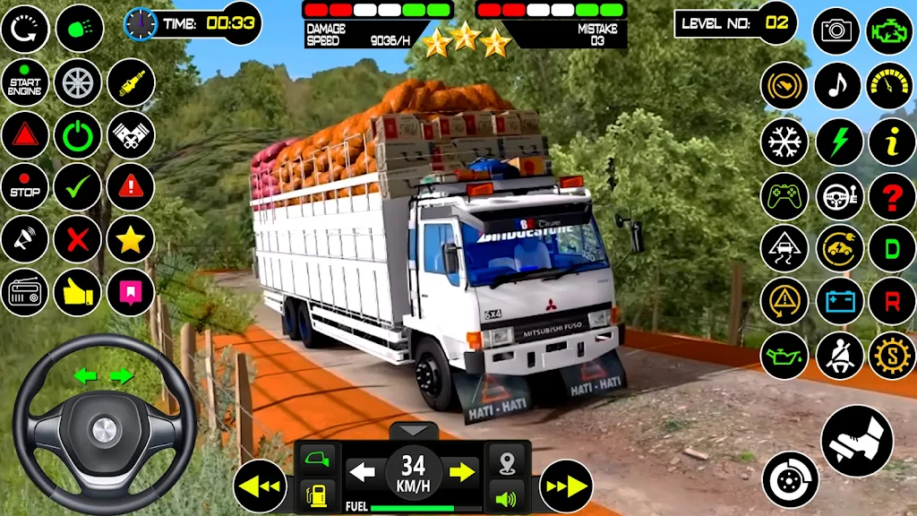 US Mud Truck Transport Game 3D Screenshot 3