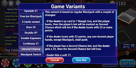 Spanish Blackjack 21 Screenshot 1