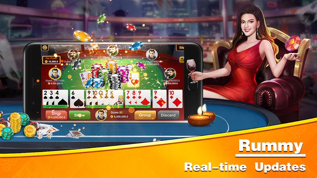 Teen Patti Run स्क्रीनशॉट 1