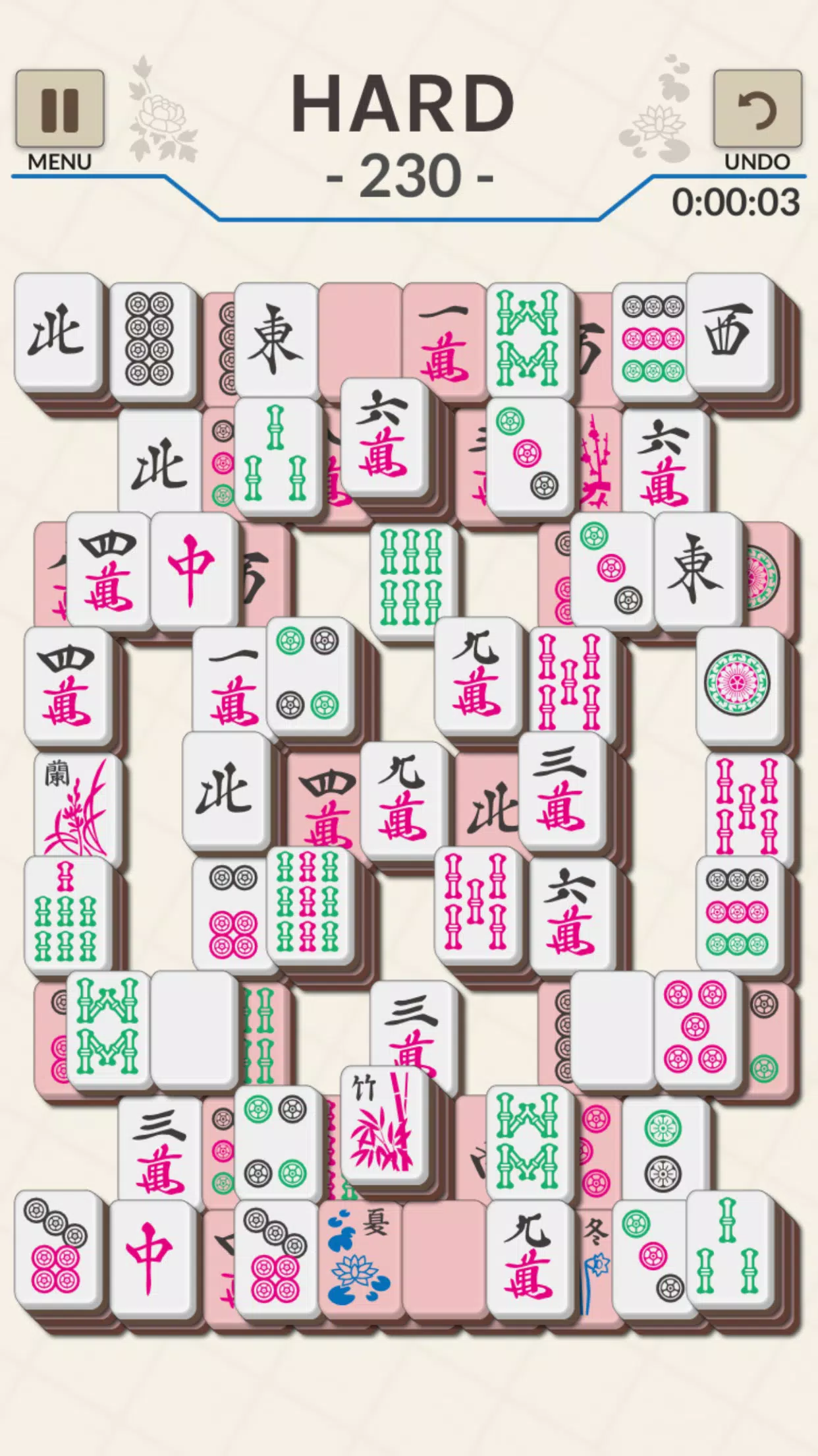 Mahjong Solitaire 1000 Classic スクリーンショット 1