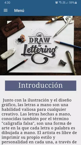 Cómo hacer escritura lettering スクリーンショット 1