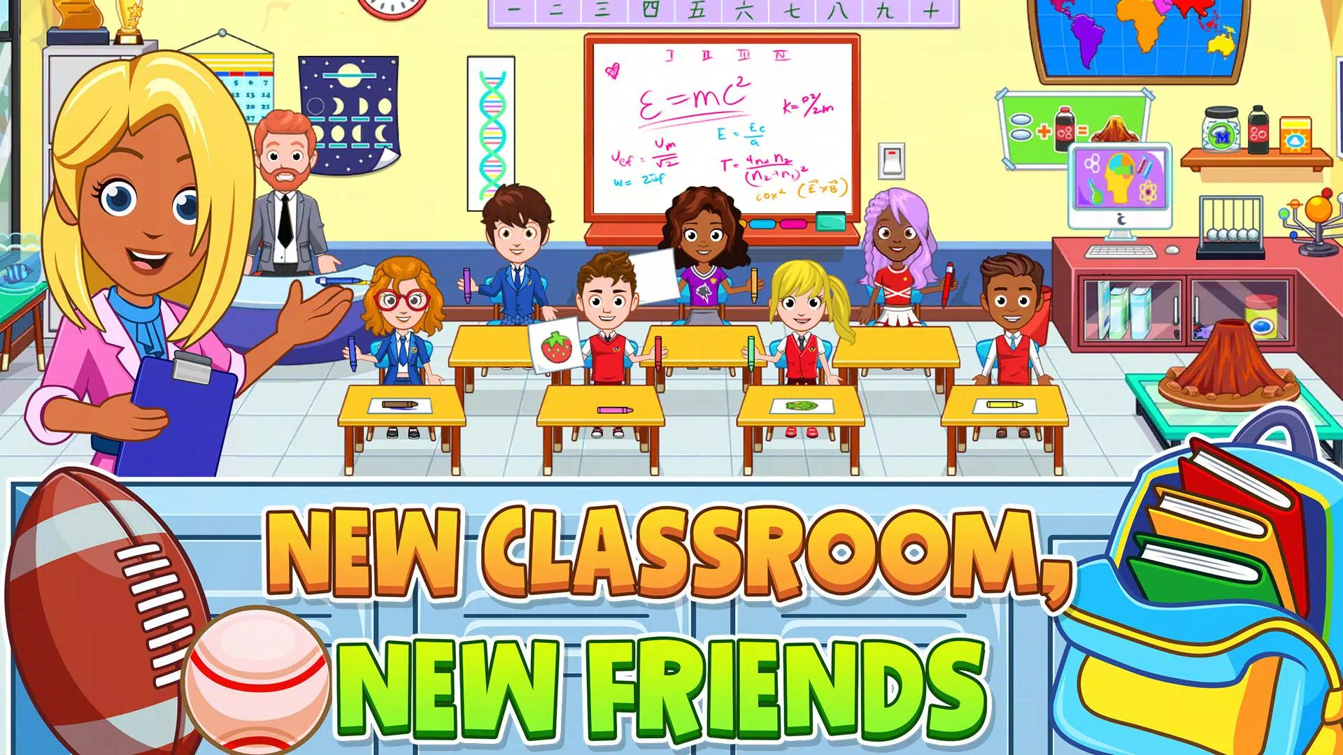 My City : High School應用截圖第1張