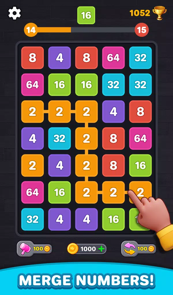 Schermata 2048 Number Puzzle: Merge Game 0