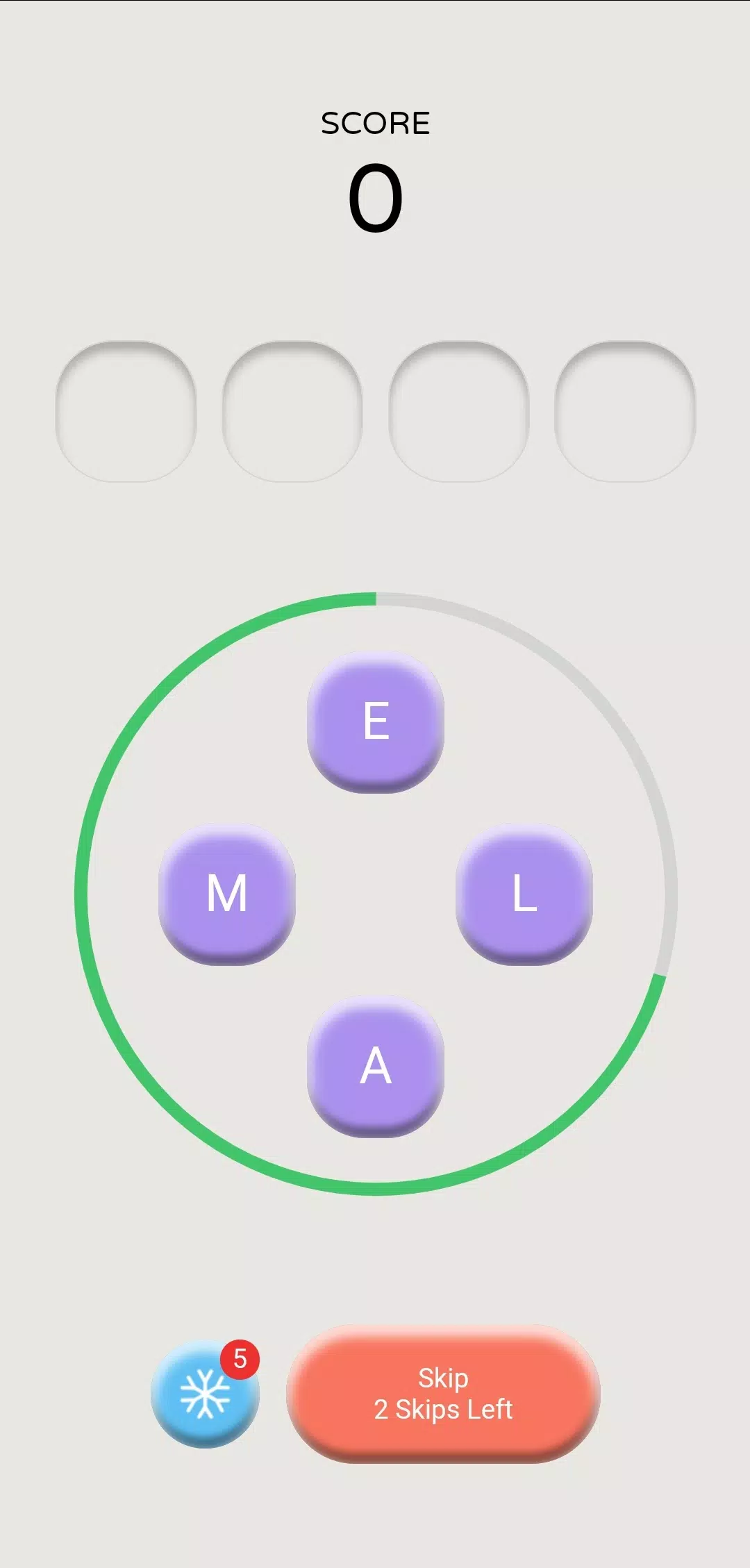 Schermata Word Games: Sex Word Puzzle 1