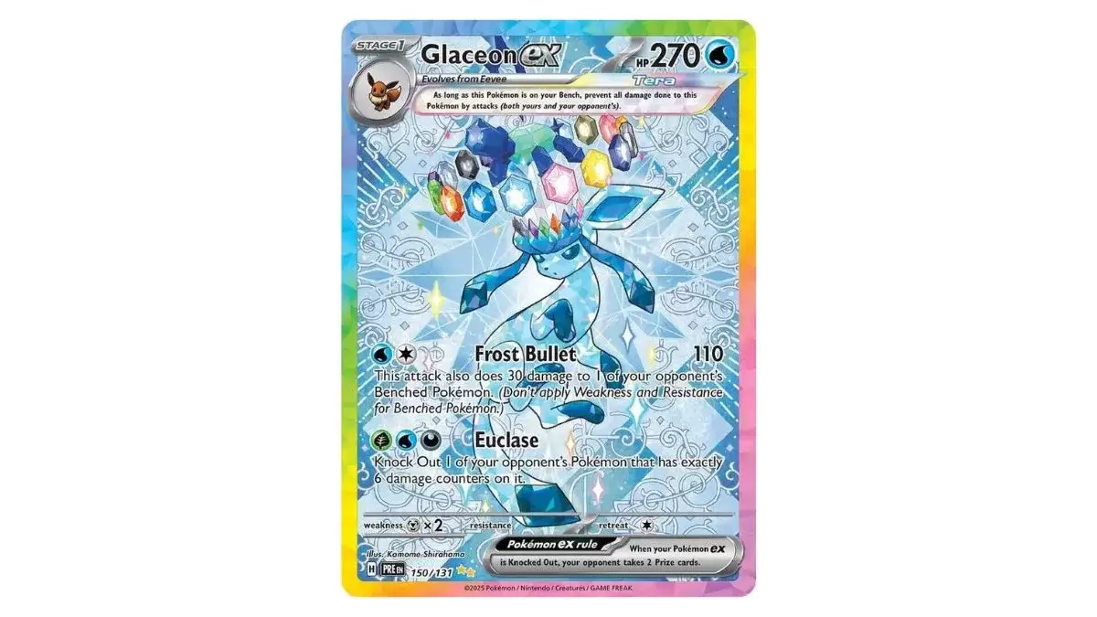 Glaceon Ex Prismatic演变
