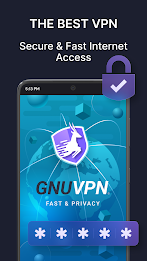 GnuVPN - Fast and Secure VPN Screenshot 1