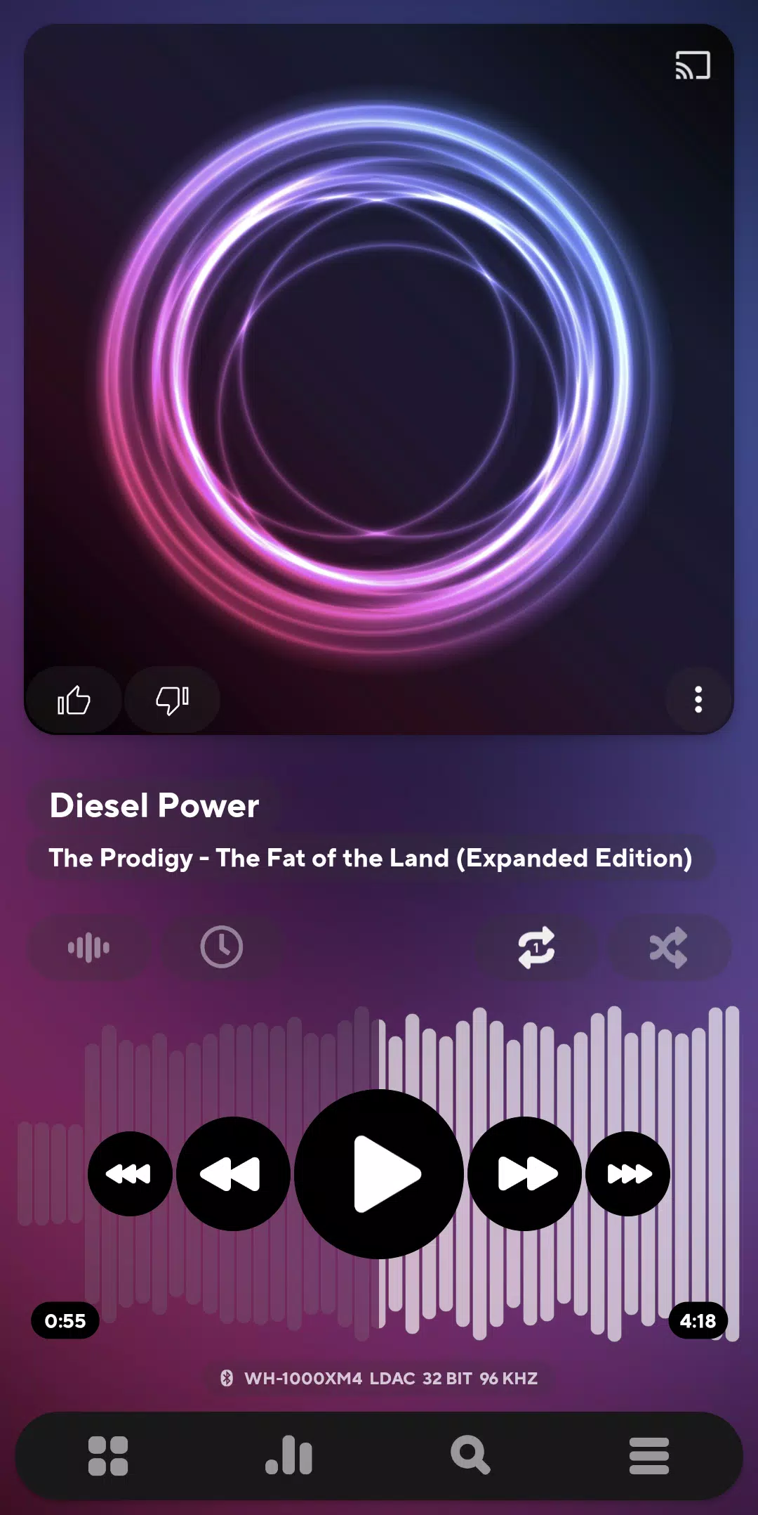 Poweramp - пробная версия Скриншот 0