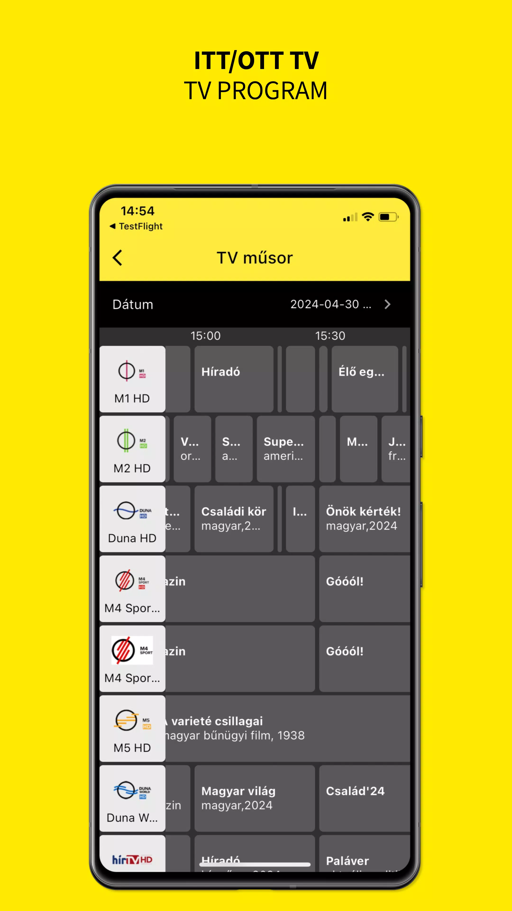 IttOtt Tv スクリーンショット 1
