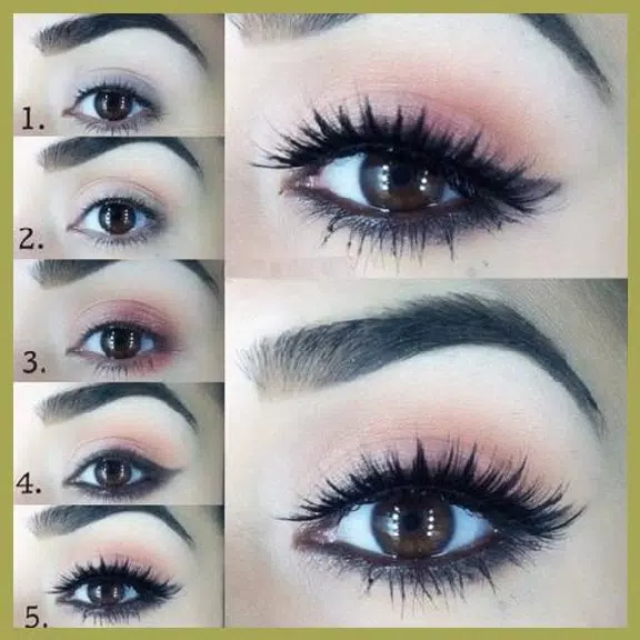 Eye Makeup Step By Step HD Screenshot 3