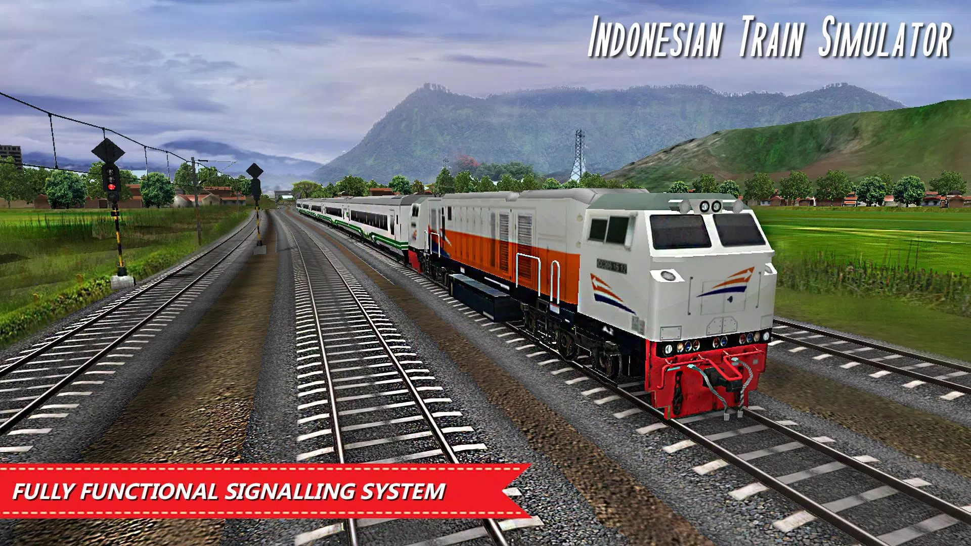 Indonesian Train Sim: Game ภาพหน้าจอ 3