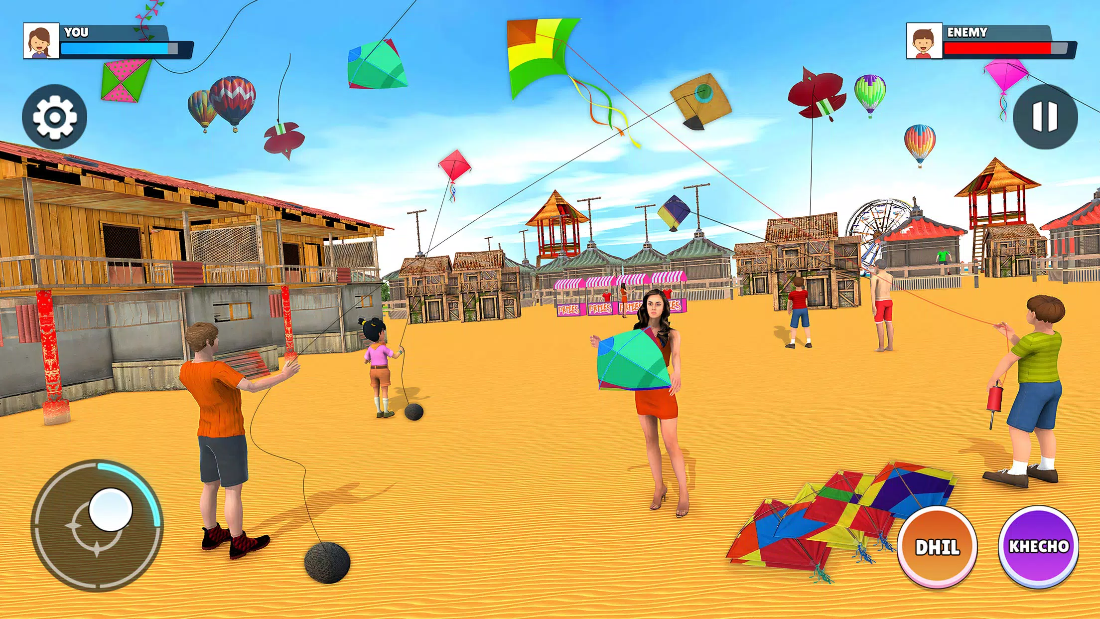 Kite Flying 3D - Pipa Combate应用截图第1张