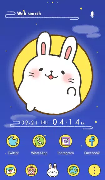 Moon Rabbit Theme應用截圖第0張