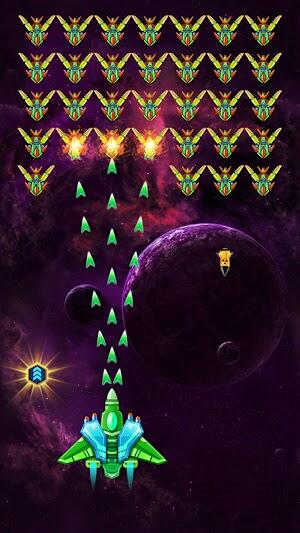 Galaxy Attack  Flugzeugspiel Screenshot 2