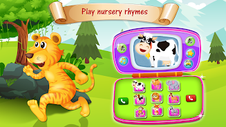 Baby phone - kids toy Games Captura de pantalla 1