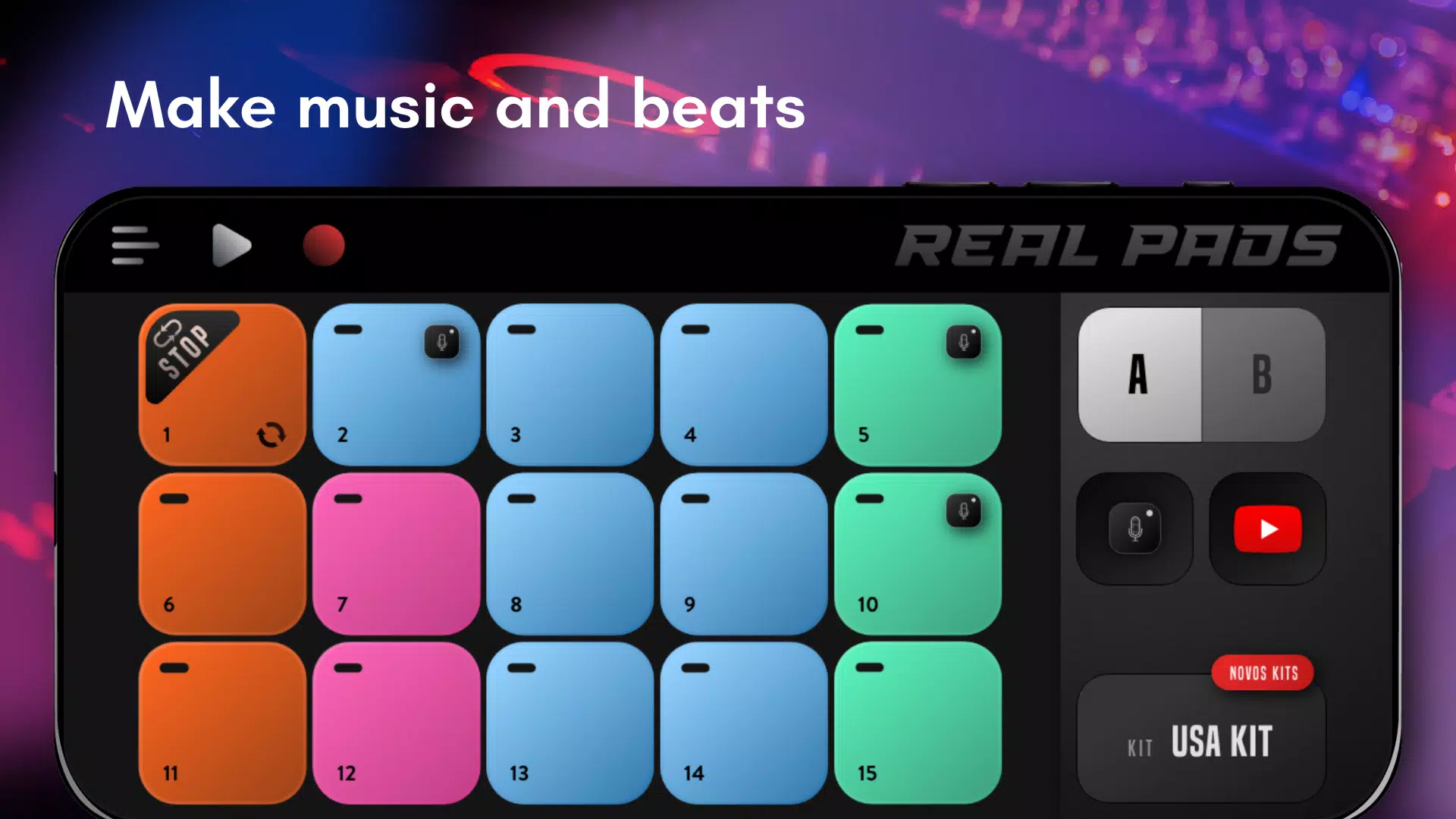 Real Pads: DJ electro drums Screenshot 0
