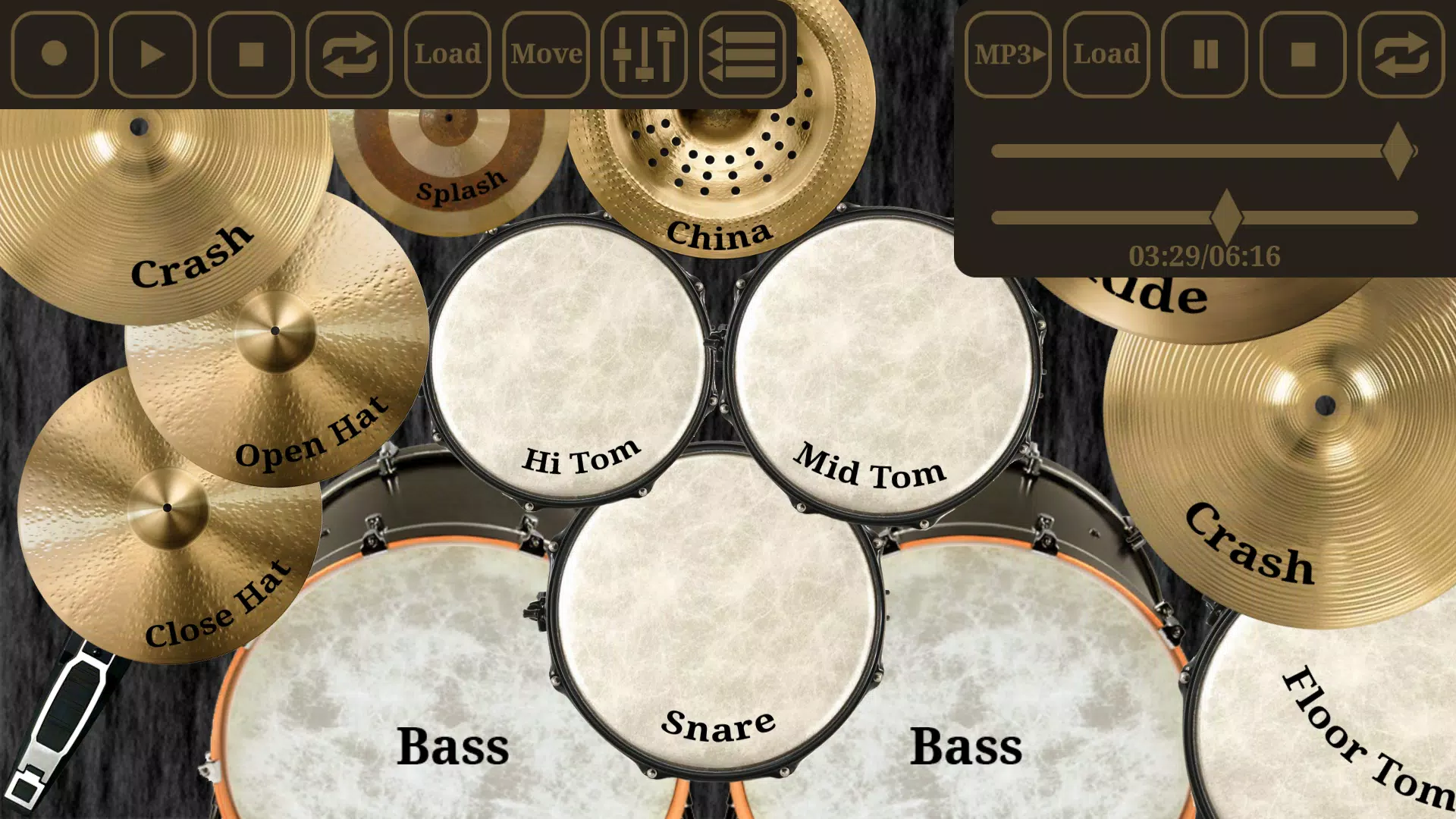 Drum kit Captura de tela 2