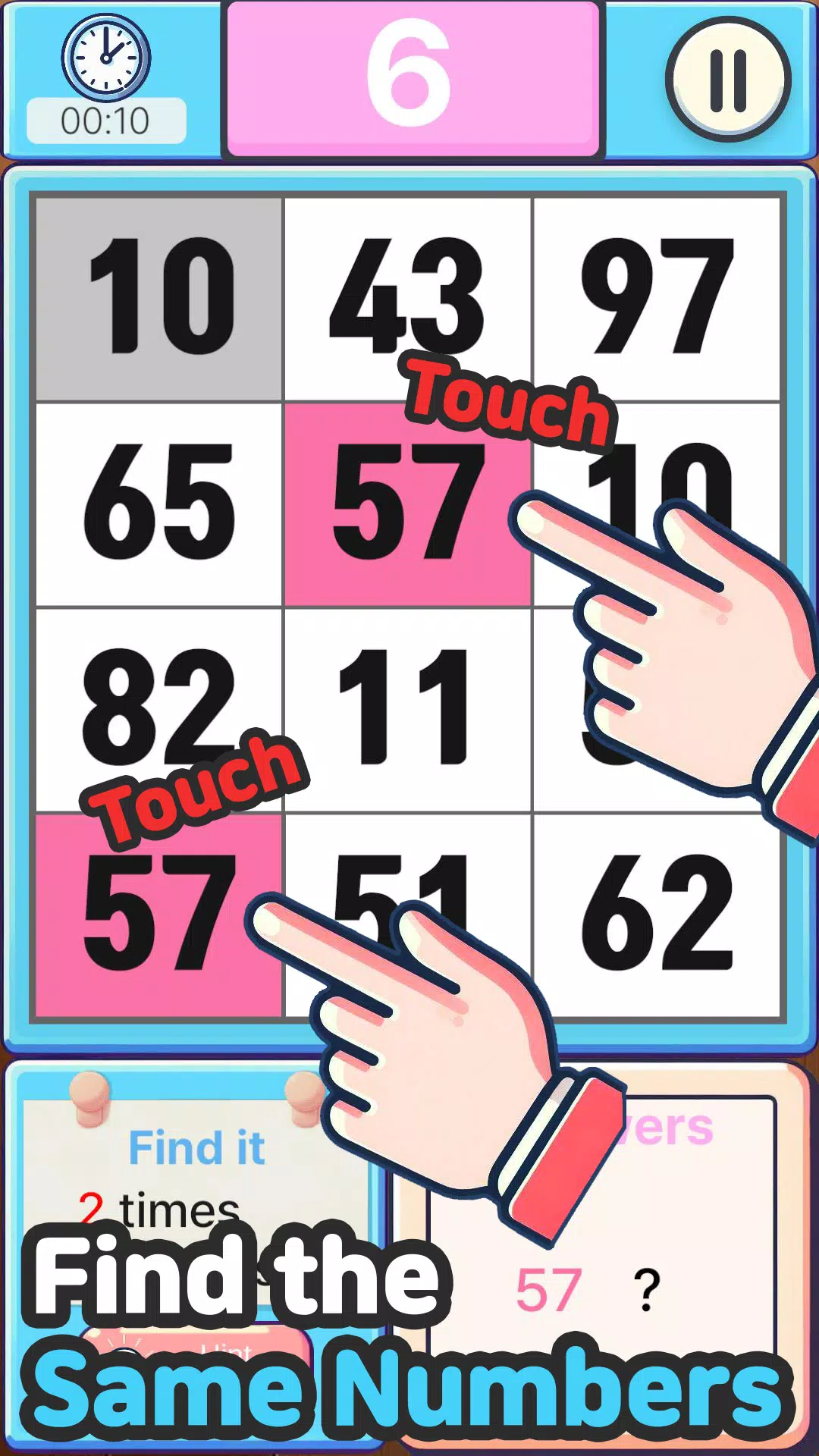 Number Search - For the Genius ဖန်သားပြင်ဓာတ်ပုံ 0