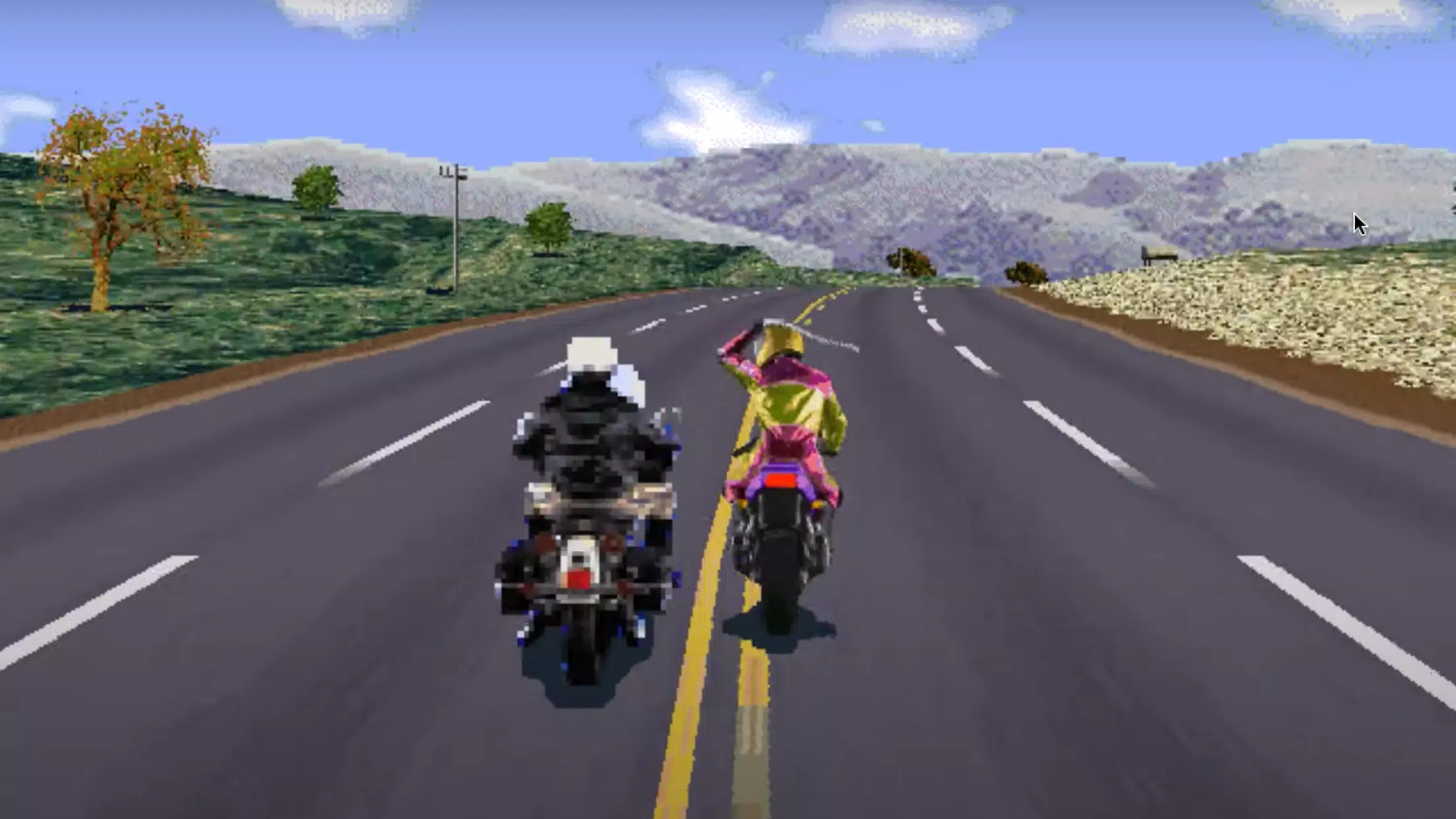 Road Rash ภาพหน้าจอ 0