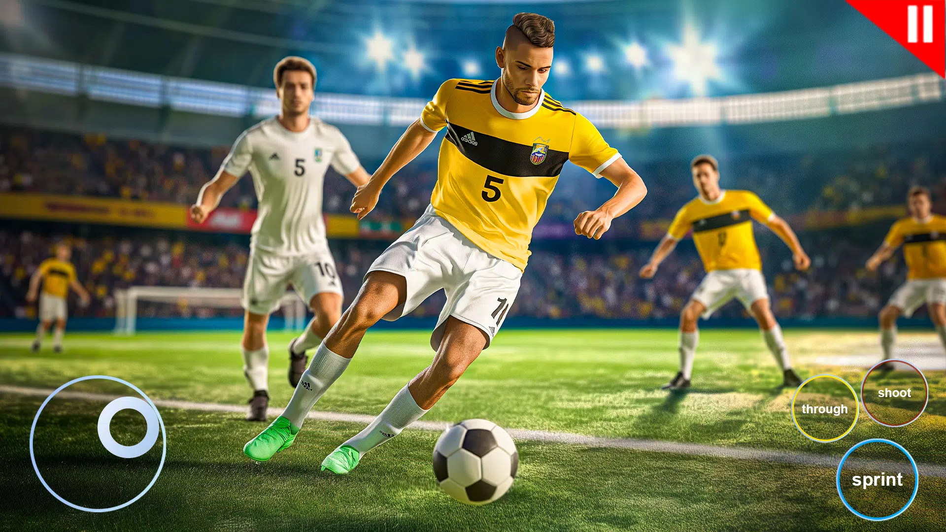 Schermata Football Games League Offline 2