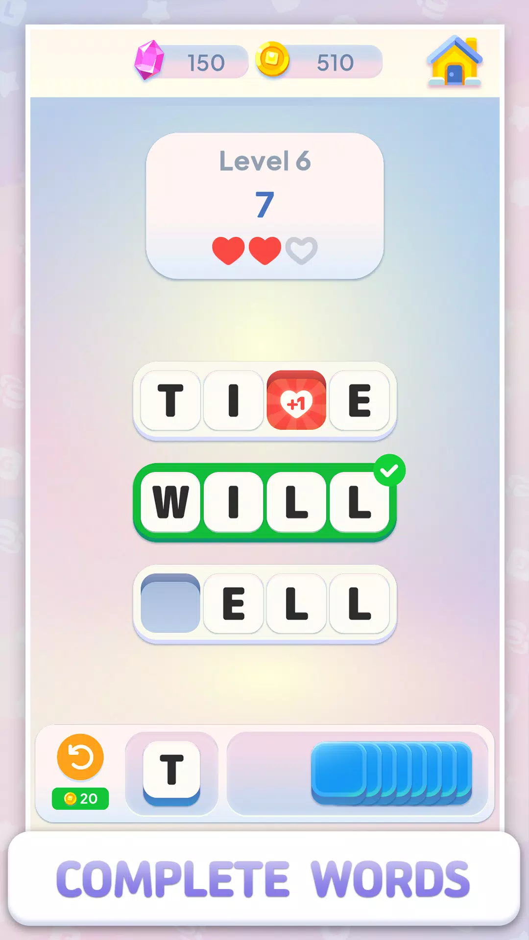 Schermata Letter Match 1