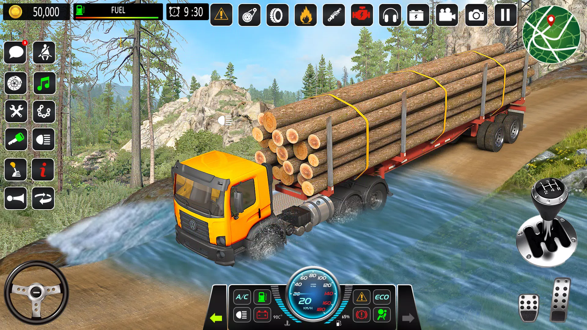 Mountain Truck Driving Games স্ক্রিনশট 2