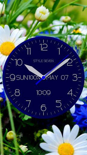 Modern Analog Clock-7 ภาพหน้าจอ 1