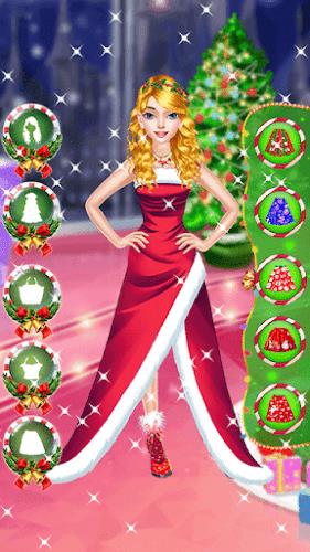 Christmas Dress Up Game Tangkapan skrin 1