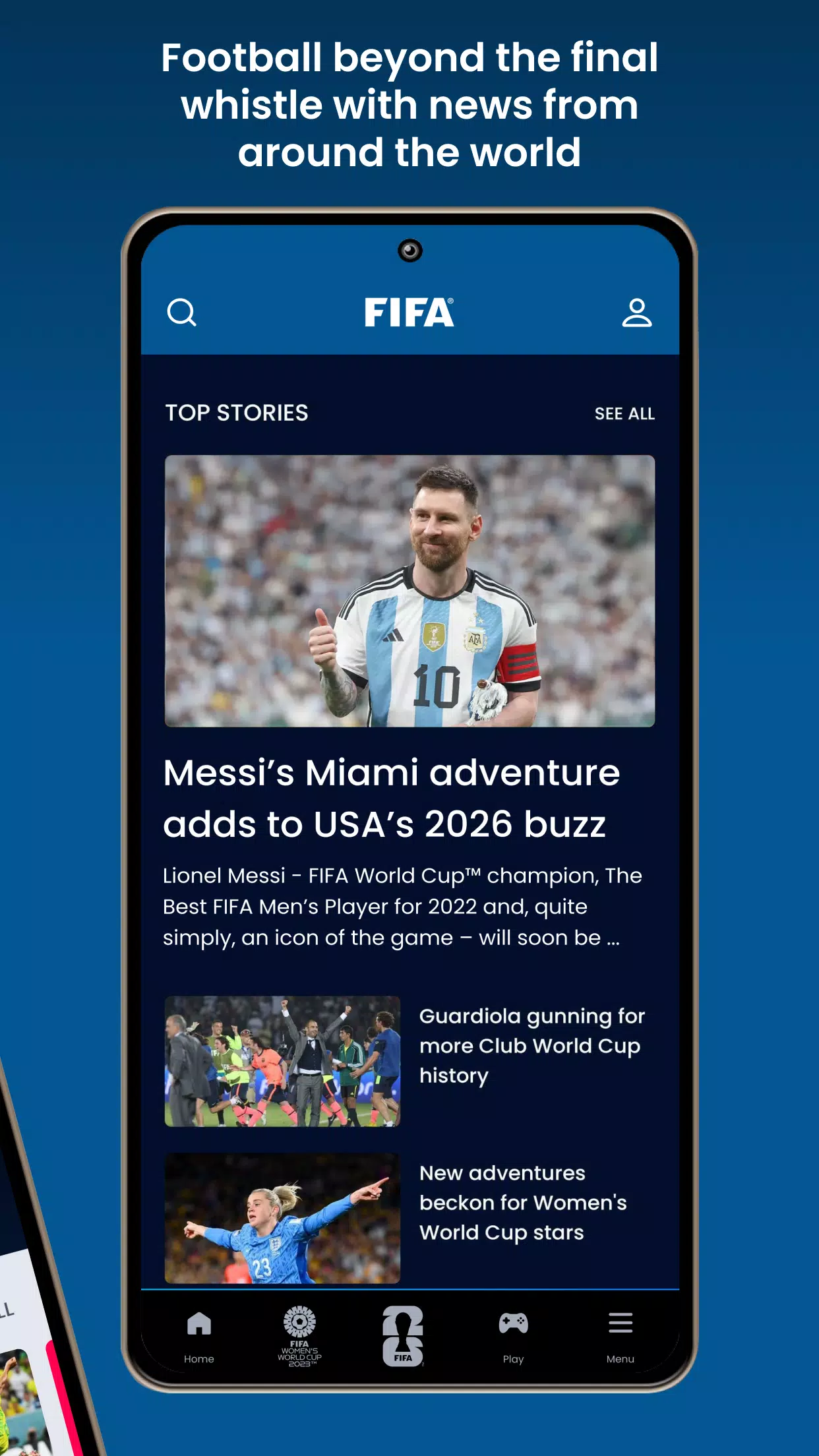 FIFA Official App Screenshot 1