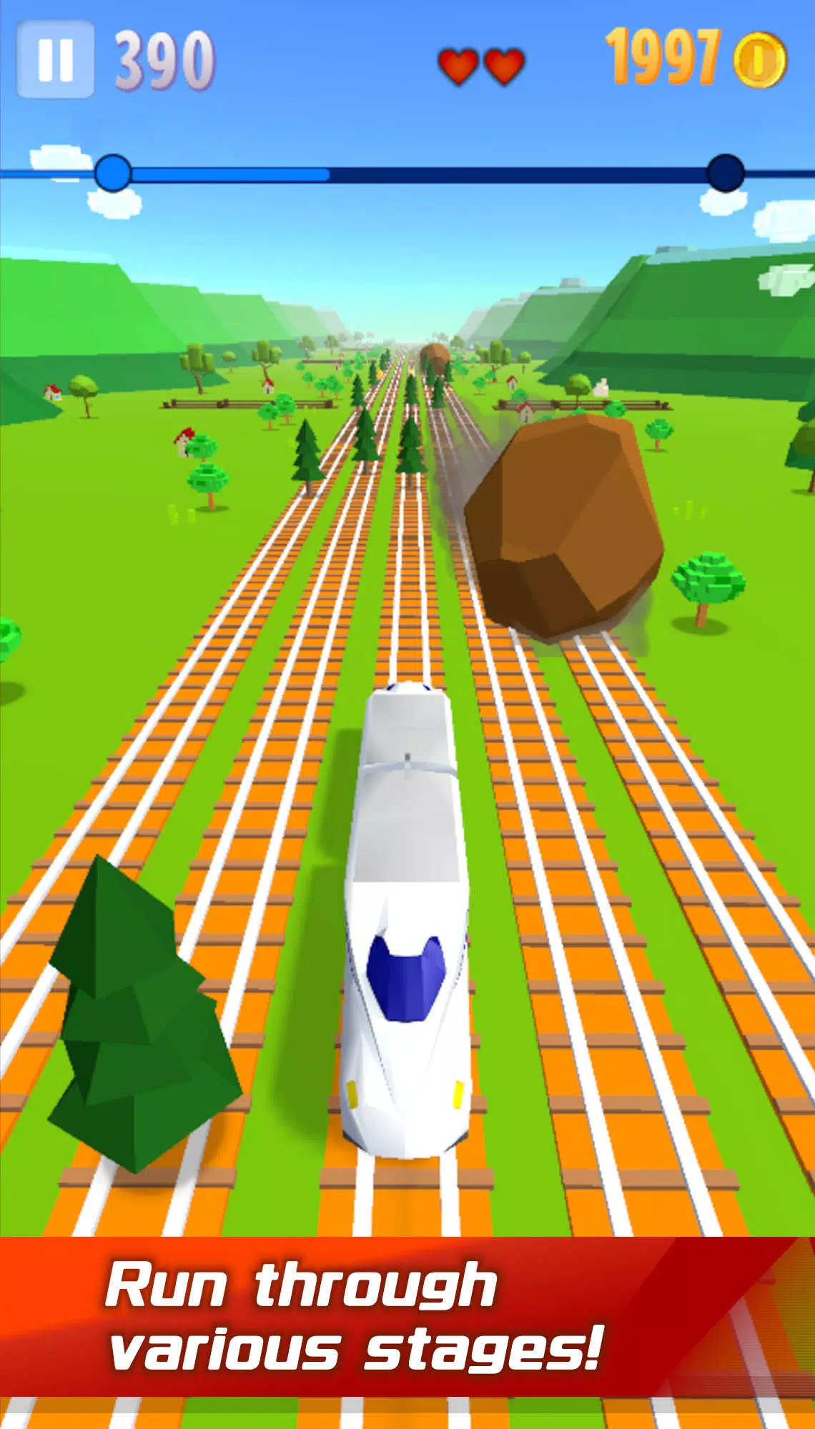 Super Train Run -Shinkansen- Captura de tela 2