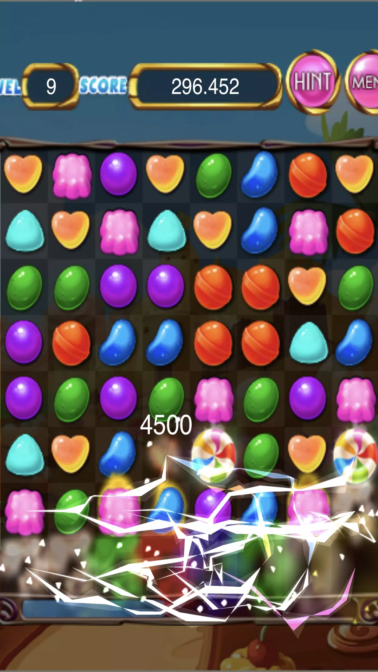 Candys pop funny game Captura de pantalla 2